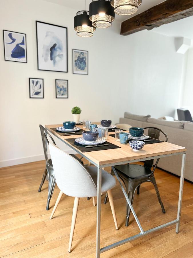 Le Rabelais, Superbe Appartement En Duplex, Proche Forteresse Et Monument Historique Chinon Kültér fotó
